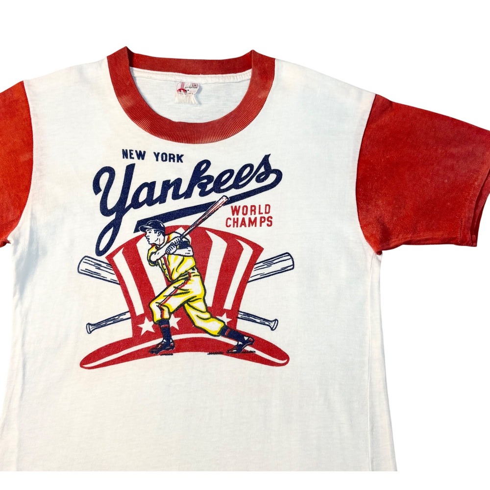 Vintage 1970s New York Yankees baseball T-Shirt youth size 16 large mlb